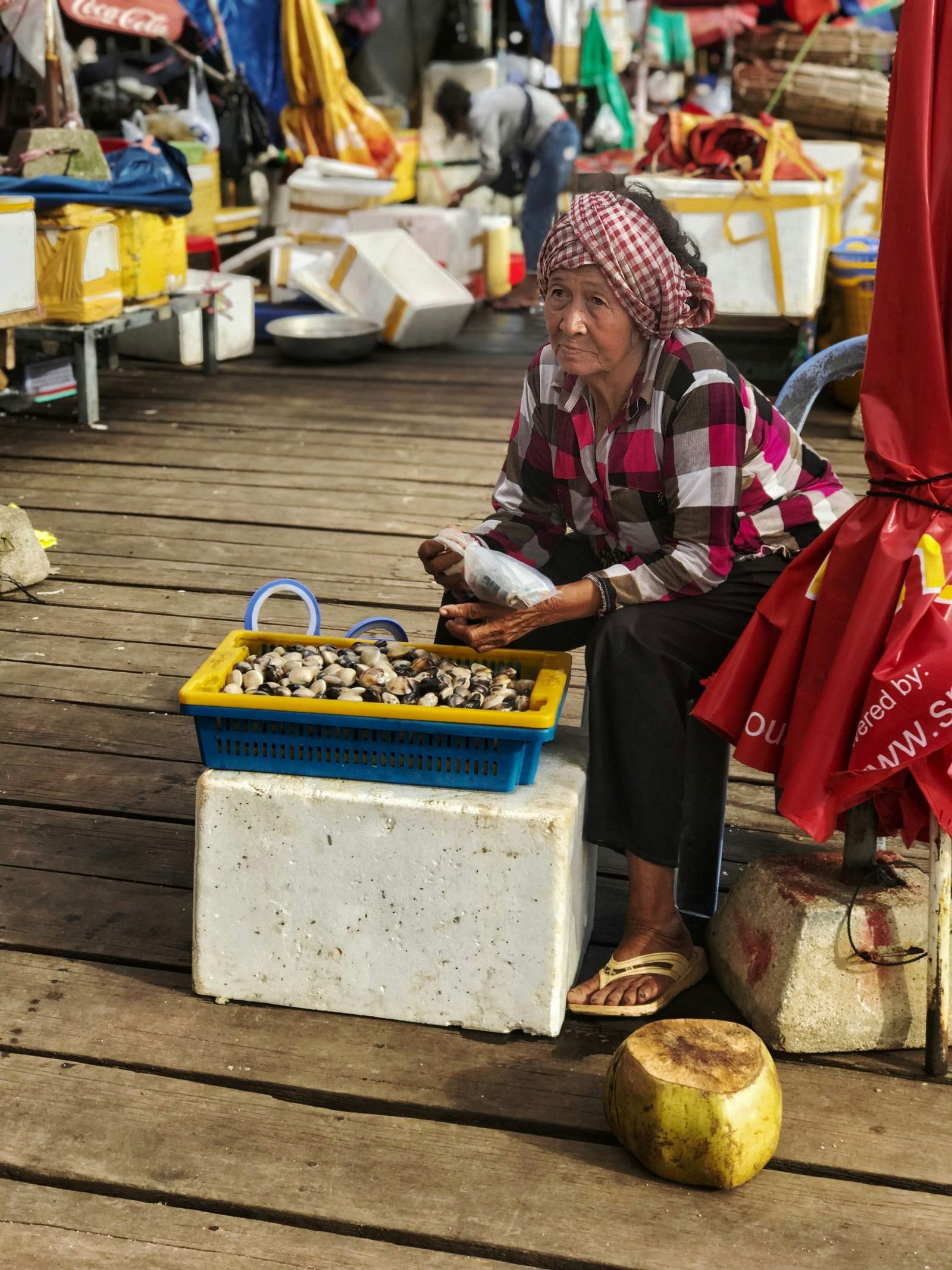 Khmer market (taken in Kep)